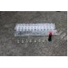 Buy cheap Double Color Ribbed Lipstick Production Line Mold With 12 Holes from wholesalers