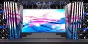 China Portable Indoor Advertising Curved Led Display Screen P3.91 900cd 43 scan on sale
