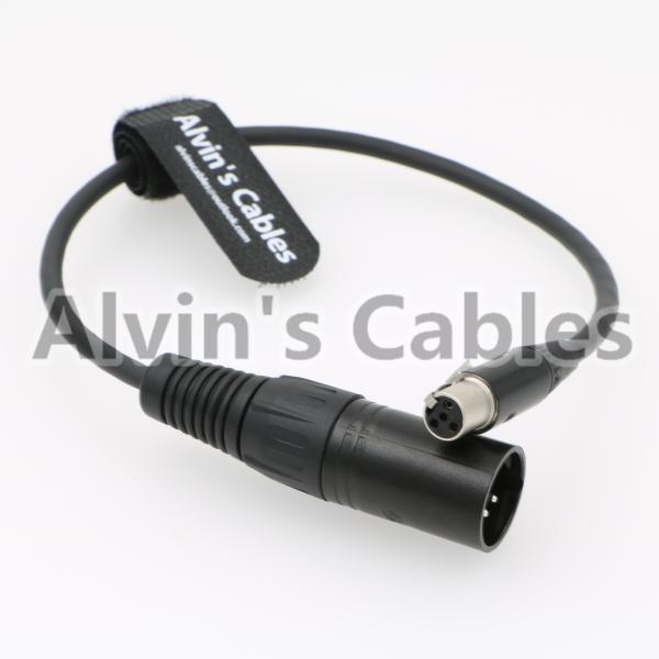 Buy cheap RED Camera Arri Power Cable TV Logie Monitor Power Cable XLR Mini 4 Pin Female To XLR 4 Pin Male from wholesalers