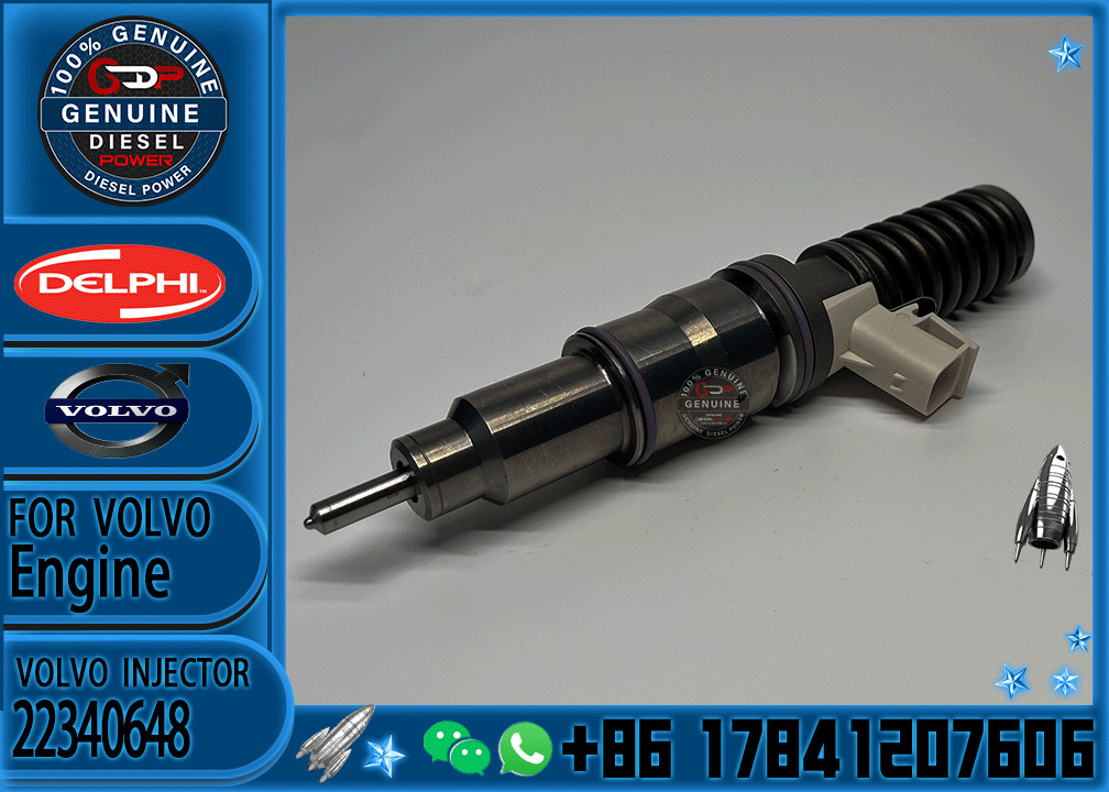 MD16 Diesel Engine Electronic Unit Fuel Injector BEBE5G17001 BEBE5G17101 21506699 22340648 For Vol-vo Truck