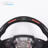 Buy cheap 4KG Matte Black Leather Classic Land Rover Steering Wheel Carbon Fiber LED 0.35m from wholesalers