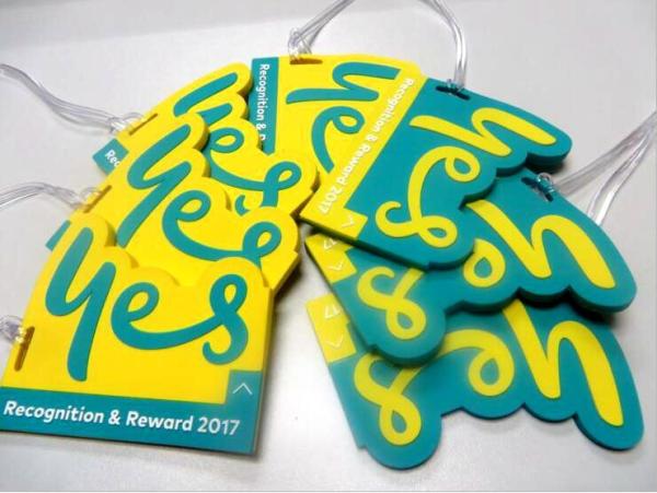Buy cheap Custom 2017 Recognition & Reward Silicone Rubber Soft PVC Luggage Tag For Travel Bag Tag from wholesalers
