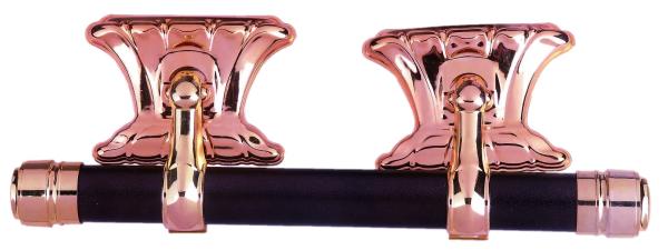 Buy cheap Light Weight Casket Handle Hardware , Coffin Ornaments Swing Bar Antique Brass from wholesalers