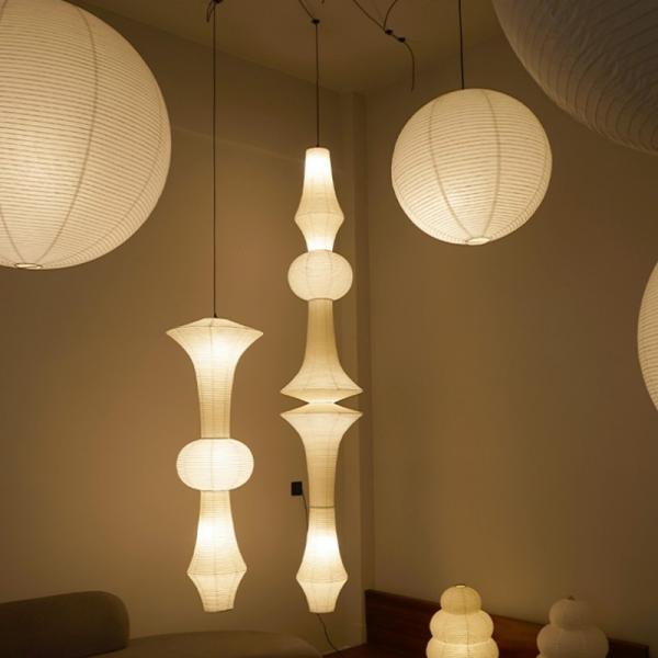 Buy cheap Janpanese Akari Rice Paper Lamp Nordic Noguchi Yong Pendant Lamp(WH-AP-599) from wholesalers