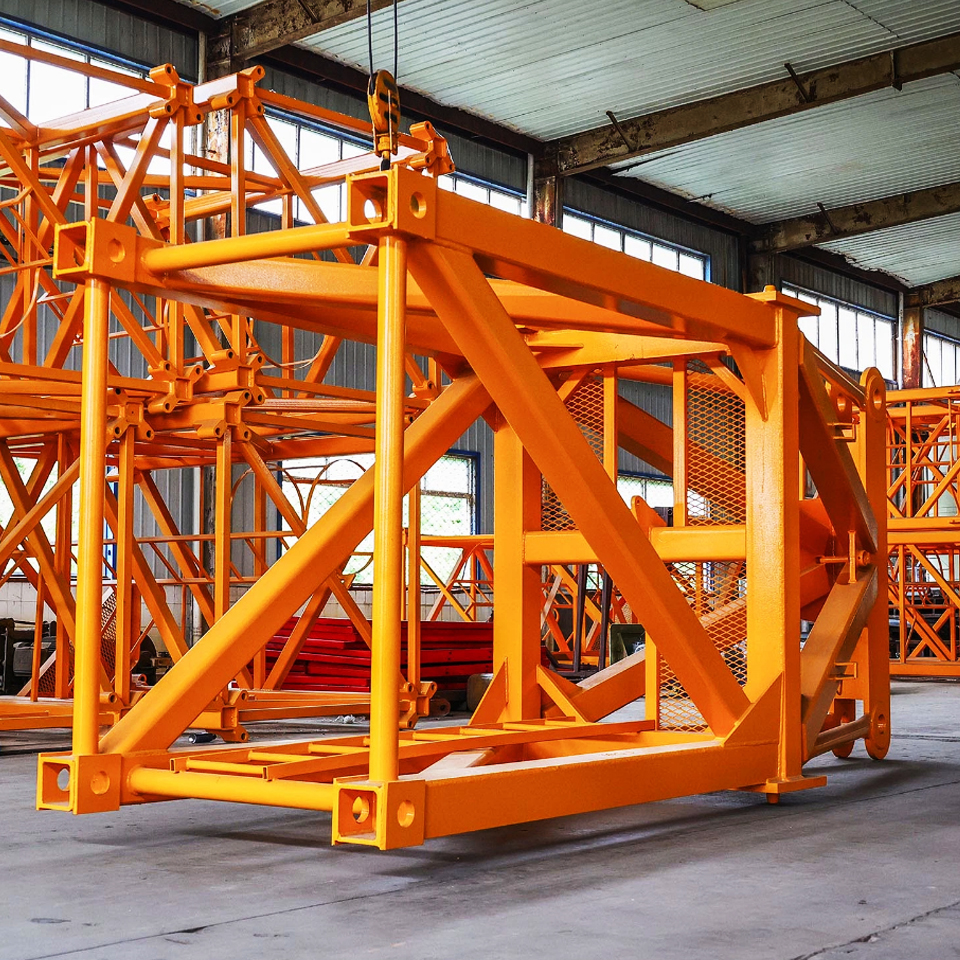 Topless Tower Crane For Construction Max. Lifting Height 60m Zoomlion T7015-10E WA7025-10E