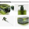 Buy cheap Recycled 150ml PETG Plastic Bottles Dark Green Color With Screw Sealing from wholesalers
