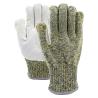 Buy cheap Anti Stabbing Aramid Fiber Gloves Anti Slip Top Layer Cowhide Leather Work Gloves from wholesalers