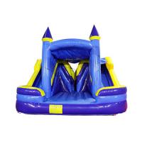 Buy cheap Large Commercial Inflatable Bounce House With Double Slide Water Resistant product