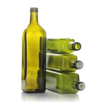 Buy cheap 250ml Edible Vinegar Glass Oil Bottle Clear Amber Green OEM product