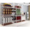 Buy cheap Modern Style Clothing Shop Display Racks Wall Mounted Clothing Rack For Shopping Mall from wholesalers
