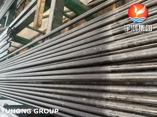 Buy cheap High Efficiency Heat Transfer Tube ASTM A179 Carbon Steel Low Fin Tube from wholesalers