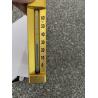 Buy cheap 50mm 100mm Glass Bimetallic Thermometer Gauge Aluminum Body Golden Plated V Shape from wholesalers
