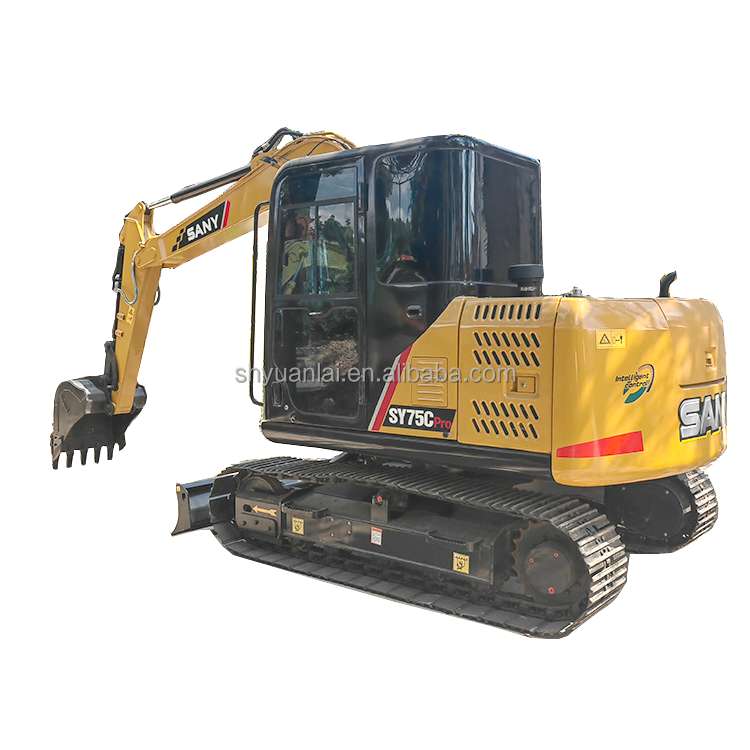 used Excavators SANY 75C with high quality and low price on hot sale in shanghai