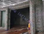 Giant PVC Tarpaulin Inflatable Event Tent , Military Outdoor Event Tent
