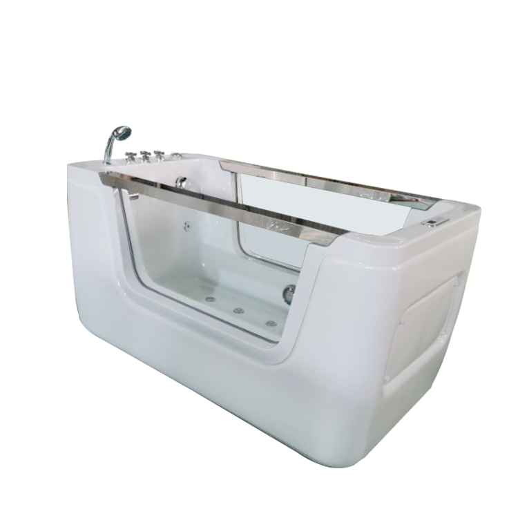 1480mm Small Size Jacuzzi Whirlpool Bathtub For Babies Spa Freestanding