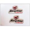 Buy cheap Custom made logo promotional gift printing badge, new design metal gift badge from wholesalers