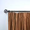 Buy cheap 28MM Painting Black And Copper Color Pipe Curtain Rods For Living Room from wholesalers