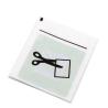 Buy cheap Cut off from clothes after paid RF eas soft label luxury clothes label with fabric from wholesalers