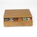 hot selling coffee cup holder tray with drawer coffee cup holder for high