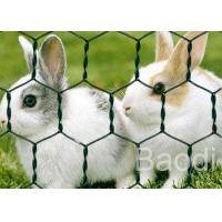 Buy cheap Home Depot Chicken Wire Netting , Green Coated Chicken Wire Fencing For Zoos product