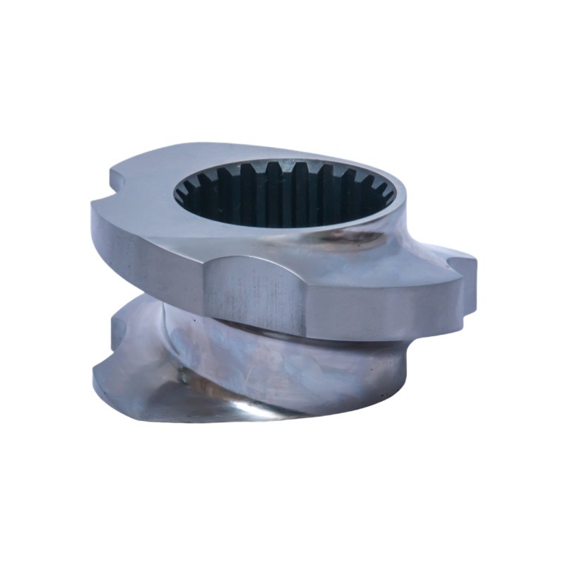 Puffed Pet Food Transition Elements HRC 58 - 62 Twin Screw Extruder Part For Pelletizer