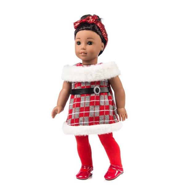 Buy cheap 3pcs set Doll clothing for 15 inch doll dress skirt tops fit for 45cm 50cm height girl doll from wholesalers