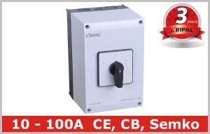 China Waterproof Multi Position Selector Switch 100 Amp Changeover Switch on sale