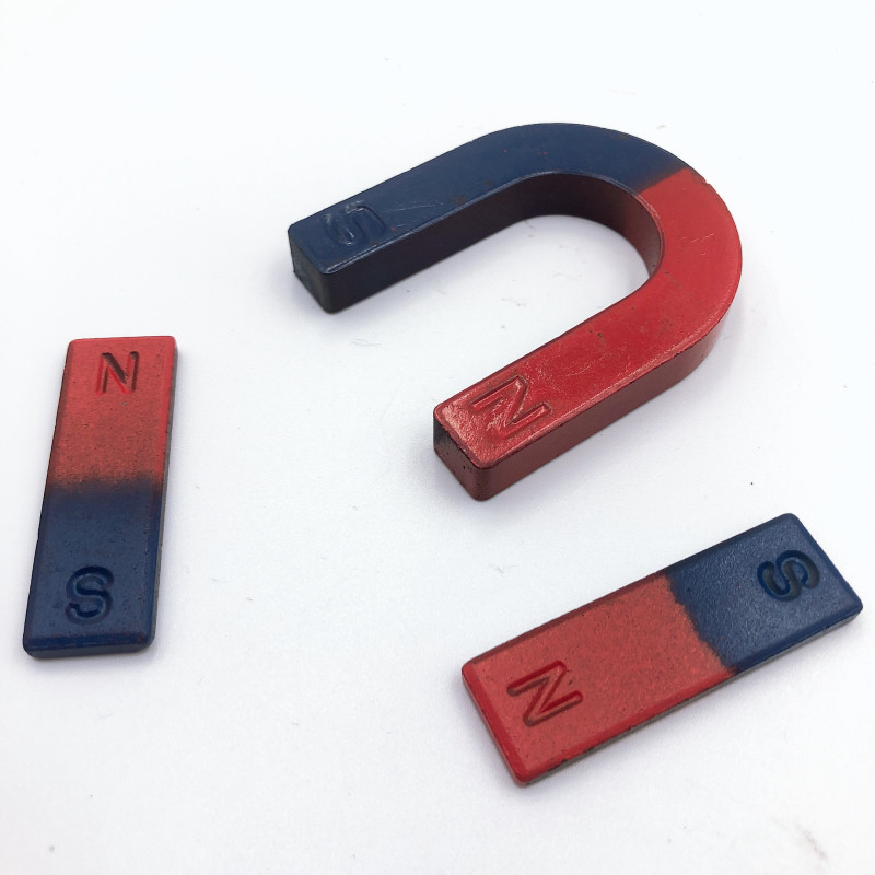 Various Shape Red Blue Paint Y30 Ferrite Magnet For School