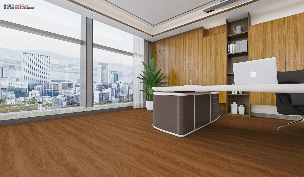 Wood Grain 6mm SPC Flooring 1220mmx183mm GKBM LS-W003 Greenpy