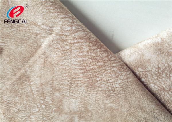 Buy cheap 100 Waterproof Garment Micro Suede Polyester Fabric For Jacket , Customized Color from wholesalers