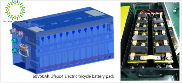 Buy cheap Electric Vehicle Battery Pack , ROHS Safe 64v 50ah Club Car Golf Cart Batteries from wholesalers