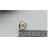 Buy cheap Handmade DIY metal zinc alloy gold nickel 17mm rhombus type diamond ball pendant from wholesalers