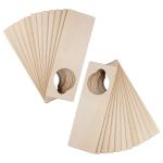 Engraving Custom DIY Wooden Door Hanging Made From Wood Chips