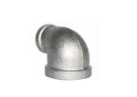 High Performance Malleable Iron Elbow Beaded Hose Barb Fittings Anti Abrasive