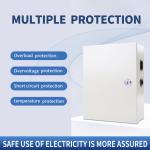 UPS Battery Backup 12V 5A 4 Fused Outputs UPS Power Supply with 12V7ah Battery