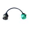 Buy cheap Green Type 2 J1939 Deutsch 9-Pin Male to 6-Pin J1708 Female Cable from wholesalers