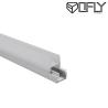 Buy cheap Cabinet 12*18mm Aluminium LED Profile 2m 3m Laminate For Glass Borad Lighing from wholesalers