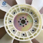 8 Blades 16306-1861 Cooling Fan Blades Excavator Diesel Engine For Construction