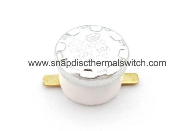 Buy cheap High Accuracy Snap Disc Thermostat Switch 50 / 60 Hz Frequency KSD301 from wholesalers