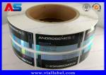 Glossy Varnishing PET Injectable Peptide Bottle Labels