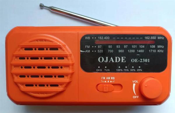 Buy cheap Eco Dynamo Emergency Multi Band Radio Renewable Energy Crank Powered Radio from wholesalers