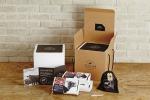 Recycled 0.20mm Varnish Coating Kraft Paper Gift Boxes