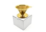 Food 160g Stainless Steel Mesh Coffee Filter Coffee Strainer Mesh Titanium Gold