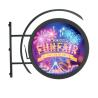 Buy cheap P5.926 Outdoor Double Side Circular LED Display Full Color Front Service Maintenance from wholesalers