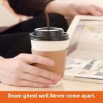 Light Weight Sleeve Flexo Printing For Coffee Cup Kraft Paper Packaging Box