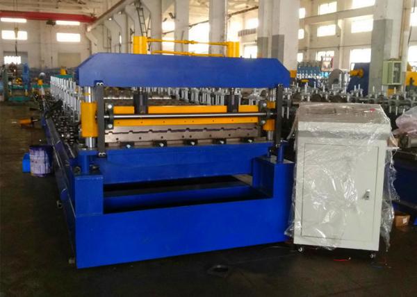 Buy cheap Quick Change Roofing Sheet Roll Forming Machine, Rafted Type Metal Roofing Rollforming Machine from wholesalers