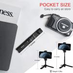 Mini Tripod Tabletop Phone Tripod Desktop with 360 Rotation, Mount Portable