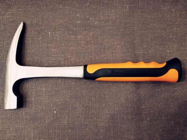 Quality 600g Mason's hammer/Geological hamme (XL-0166) polishing surface and good price hand garden construction tools for sale
