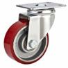 Buy cheap Swivel PU cast iron Caster from wholesalers