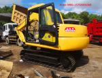 Flexible Second Hand Excavator , Komatsu Pc60 7 Excavator 6286 Kg Operating